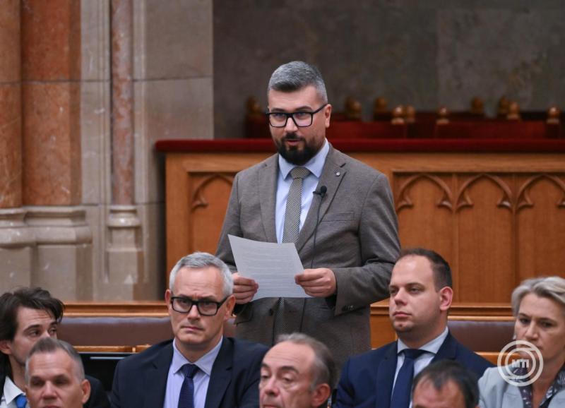 Gyömbér Dávid Makó TISZA Parlament