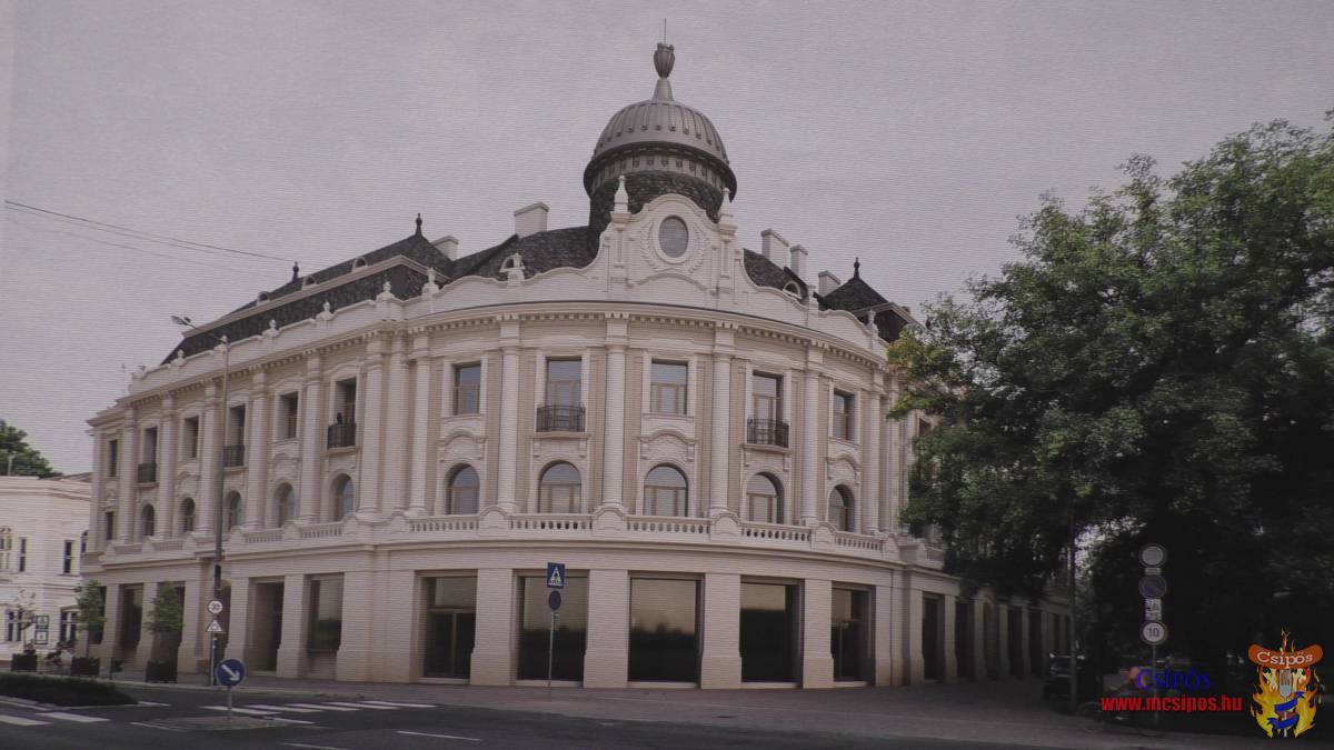 Bérpalota Makó látványterv
