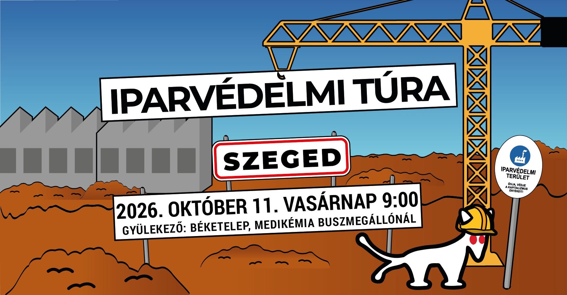 Szeged iparvédelmi túra BYD